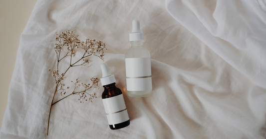 Skincare packaging. Transparent versus opaque bottles.