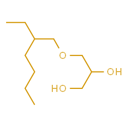 Ethylhexylglycerin chemical structure